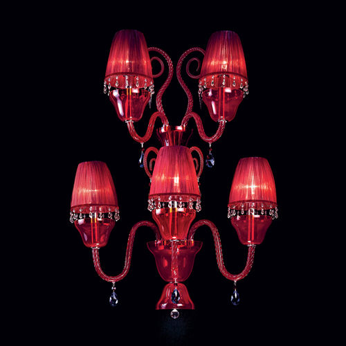 Moderne Wandleuchte - LA FEMME - BEBY ITALY SRL - für den Innenraum / Metall / Muranoglas