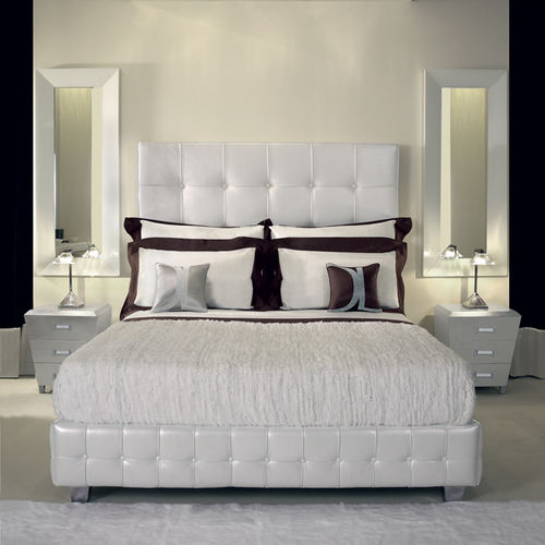 Doppelbett - CRYSTAL SAND  - BEBY ITALY SRL - modern / Polster / Kopfteil