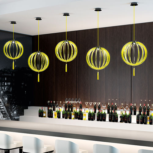 Hängelampe - PLANET NINE  - BEBY ITALY SRL - Metall / Muranoglas / modern