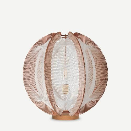 Tischlampe - ASTROFI TWIST CROISÉ - LAFABLIGHT - Boden / Holz / Eiche
