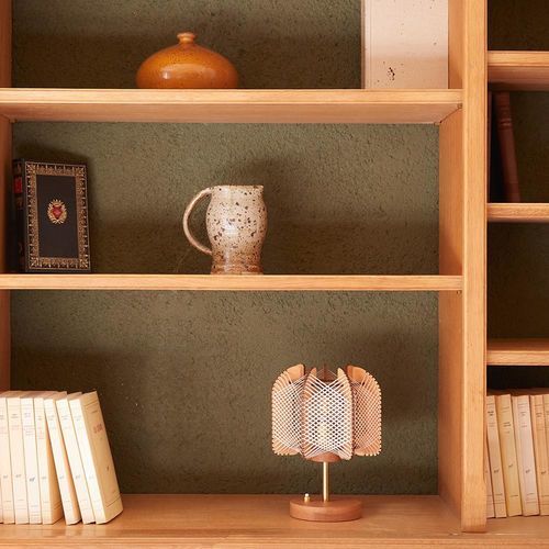 Tischlampe - JEEMI - LAFABLIGHT - Büro / Eiche / Baumwolle