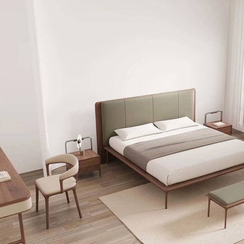 Moderner Stuhl - SPRING - DASH CASA GROUP CO.LTD - für den Innenraum / Leder / Massivholz