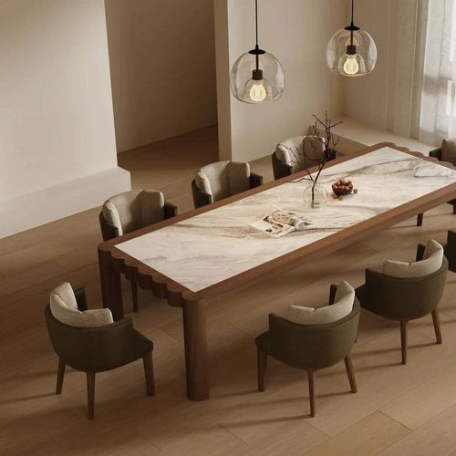 Moderner Esszimmerstuhl - SHAN ZHU - DASH CASA GROUP CO.LTD - für den Innenbereich / Leder / Massivholz