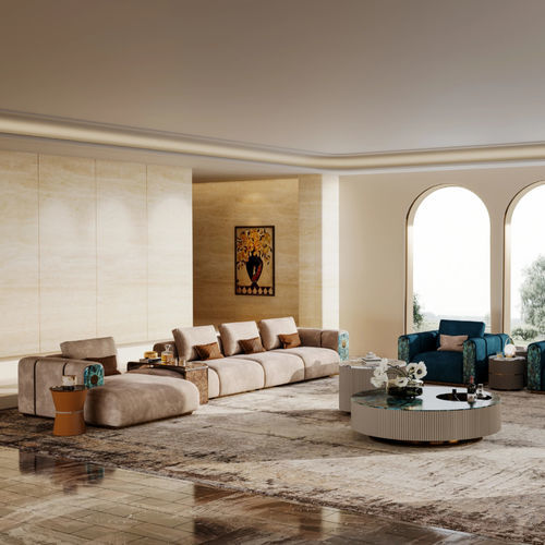 Modernes Sofa - HESTIA’S ODE  - DASH CASA GROUP CO.LTD - für den Innenbereich / für Wohnzimmer / Metall