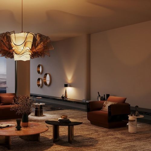 Moderner Sessel - ANCIENT ARCH & COLOSSEUM ECHO  - DASH CASA GROUP CO.LTD - Leder / Rosshaar / Metall