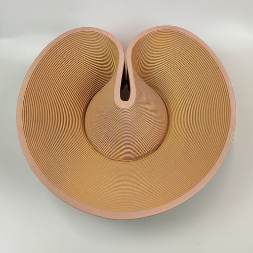 Dessertteller - DUSTY ONE-OFF SEASHELL - BlueCycle - Skulptur / Kunststoff / einfarbig