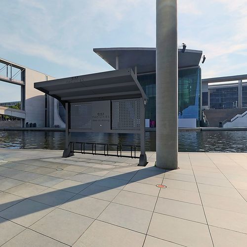 Gesicherter Fahrradunterstand - PENS-B-ST&GO - Manlu - modular / Design / wasserdicht