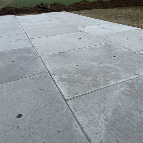 Vorgefertigte Dielendecke / Beton - Féret Préfa - Straßen