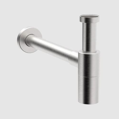 Syphon für Waschbecken / Edelstahl - 1738 - Maindrop (Atlas Engion SL) - Messing / schwarz / satiniert