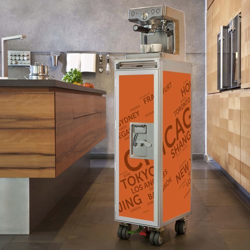 Flugzeugtrolley - Skypak - für Speisentransport / Tee / für Hotels