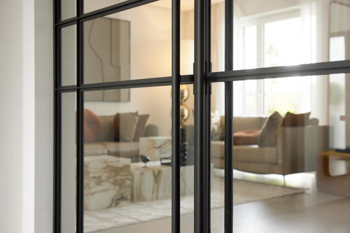 Drehtür - IKTO Design - für Innenbereich / Aluminium / modern