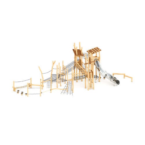 Spielplatzgerät für öffentliche Anlagen - RPX4002-N - ASLIPARK ÇEVRE TASARIM VE MÜH. SAN. DIŞ TİC. LTD. ŞTİ (Robiwood) - für öffentliche Bereiche / Kordel / Edelstahl