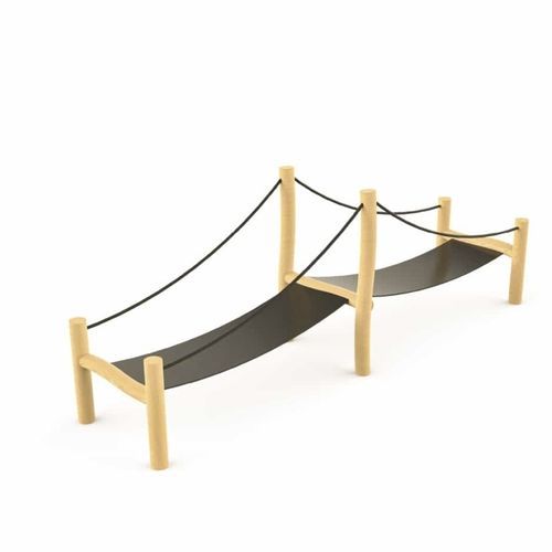 Brücke für Spielplätze / Edelstahl - RPP1041-N - ASLIPARK ÇEVRE TASARIM VE MÜH. SAN. DIŞ TİC. LTD. ŞTİ (Robiwood) - Holz