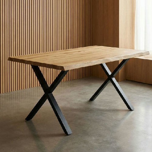 Moderner Esstisch - BT 121 - UAB "Dzūkijos baldų fabrikas" - Metall / Holz / Gestell aus Metall