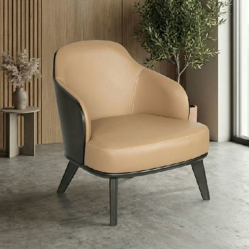 Moderner Sessel - AP 119 - UAB "Dzūkijos baldų fabrikas" - Leder / beige / für Gewerbegebrauch