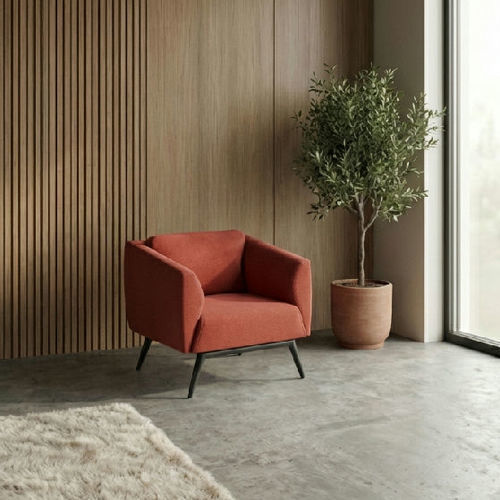 Moderner Bürosessel - AG 138 - UAB "Dzūkijos baldų fabrikas" - Stoff / ergonomisch / rot