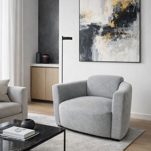 Moderner Sessel - XSN 162 - UAB "Dzūkijos baldų fabrikas" - Stoff / Polyurethanschaum / individuell gestaltbar