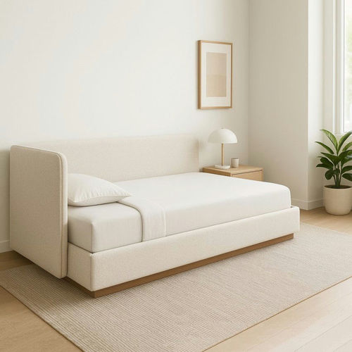 Bettsofa - DBF 789 - UAB "Dzūkijos baldų fabrikas" - modern / für den Innenbereich / Stoff