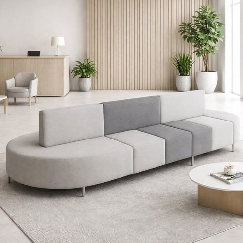 Modernes Sofa - DBF 862 - UAB "Dzūkijos baldų fabrikas" - für den Innenbereich / Stoff / Schaumstoff