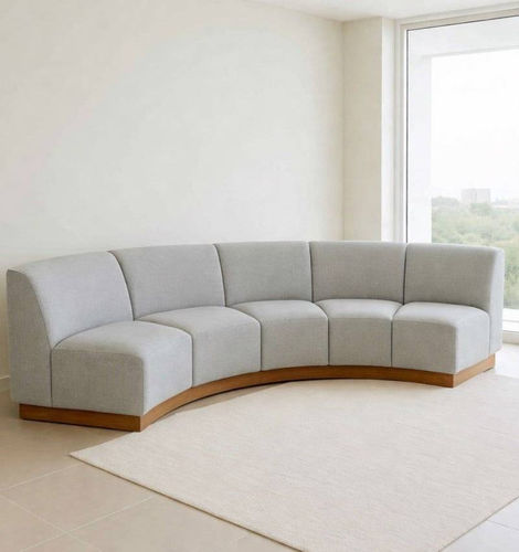 Halbrundes Sofa - DBF 713 - UAB "Dzūkijos baldų fabrikas" - modern / Innenbereich / Stoff
