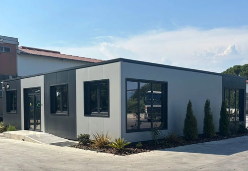 Fertigbau-Gebäude - FRESERCAT - 3DMODULAR - für Büro / modern