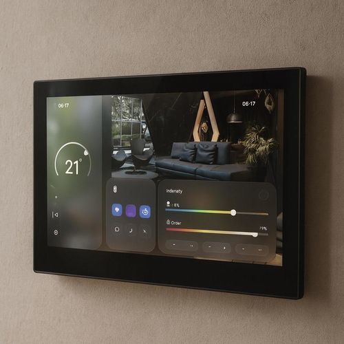 Touchscreen für Hausautomationssystem - EVI-YZ10P - EVI - für Gebäudeautomation / für Sicherheitssysteme / für Zugangskontrolle