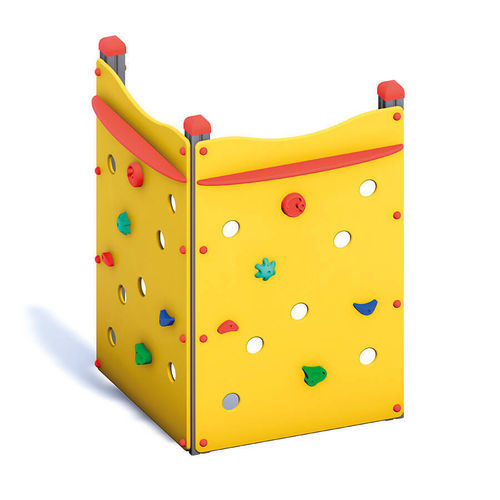 Festinstallierte Kletterwand - DOUBLE  - MACAGI s.r.l. - für Spielplätze / für Außenbereich