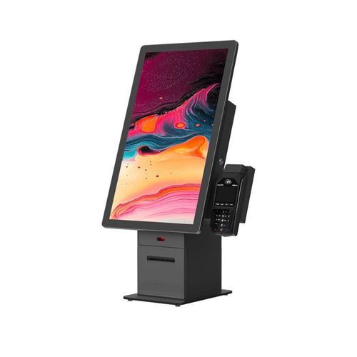 Selbstbedienungs-Infosäule - K+ - Glory Global Solutions (Germany) GmbH - Multifunktion / für den Innenraum / wandmontiert