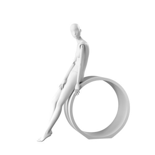 Frau-Schaufensterpuppe - MIRROR MIRROR - Best Mannequins BV - abstrakt / Glasfaser / GFK
