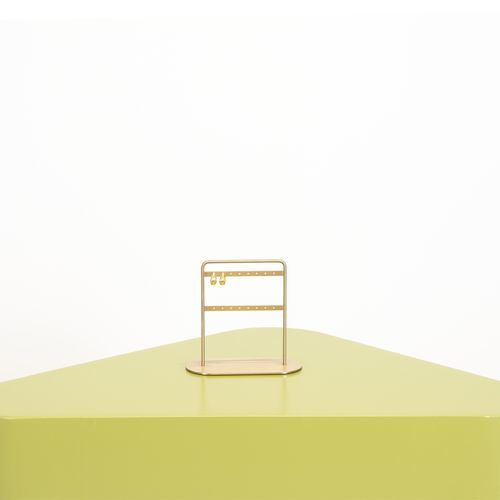 Präsentierregal für Schmuck - LOOP012_GO1 - Best Mannequins BV - Tisch / gebürsteter Edelstahl / für Ladeneinrichtung