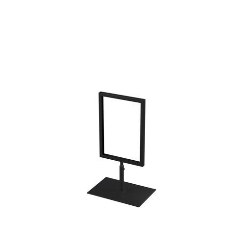 Desktop-Informationstafel - INT014_BL - Best Mannequins BV - für den Innenraum / für Handel / pulverbeschichteter Stahl