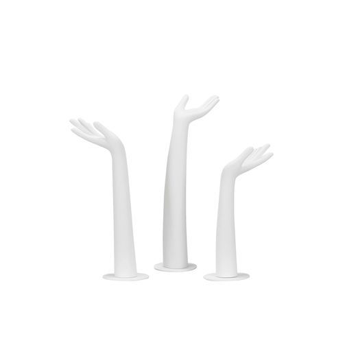 Frau-Hand - FHANDSET4_WH - Best Mannequins BV - Mode / Polyethylen / weiß