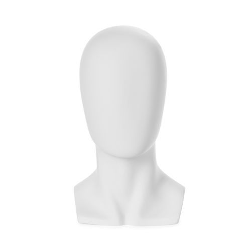 Mann-Kopf - LT38_WH - Best Mannequins BV - abstrakt / Glasfaser / GFK