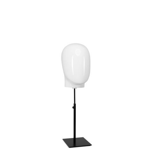 Mann-Kopf - COSS55HTOM_WH+HG - Best Mannequins BV - abstrakt / ABS / pulverbeschichteter Stahl