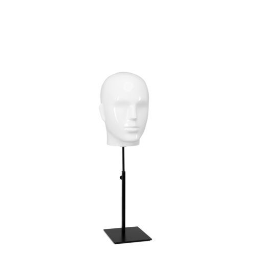 Mann-Kopf - COSS55H01M_WHHG - Best Mannequins BV - realistisch / PVC / Polystyrol