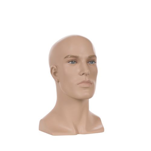 Mann-Kopf - 102245 - Best Mannequins BV - realistisch / Glasfaser / GFK