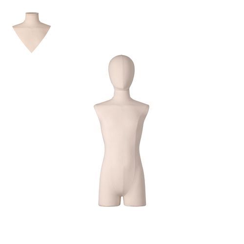 Kind Schneiderpuppe - COUTC49_EC1 - Best Mannequins BV - abstrakt / Polyurethanschaum / Stoff