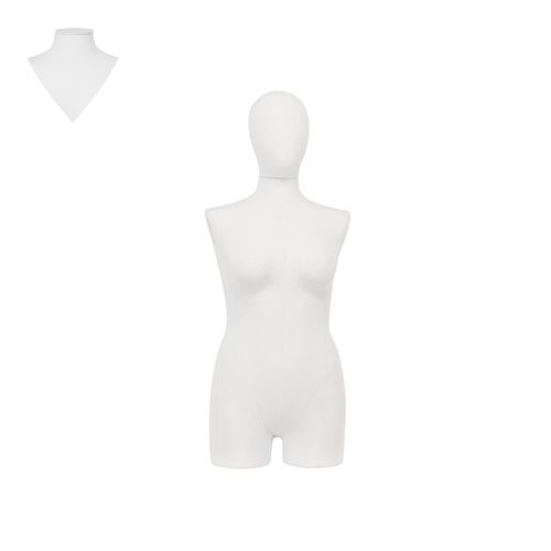 Schneiderpuppe / Frau Größe XL - COUTF06_WH1 - Best Mannequins BV - Mode / Polyurethanschaum / Stoff