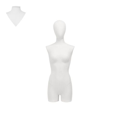 Frau-Schneiderpuppe - COUTF09_WH1 - Best Mannequins BV - abstrakt / Polyurethan / Stoff