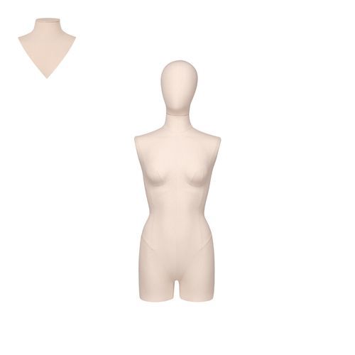 Frau-Schneiderpuppe - COUTF13_EC1 - Best Mannequins BV - abstrakt / Polyurethanschaum / Stoff