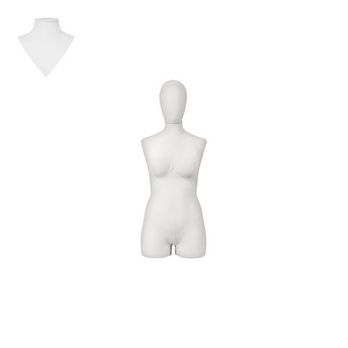 Schneiderpuppe / Frau Größe XL - COUTF16_WH1 - Best Mannequins BV - abstrakt / Polyurethan / Polystyrol