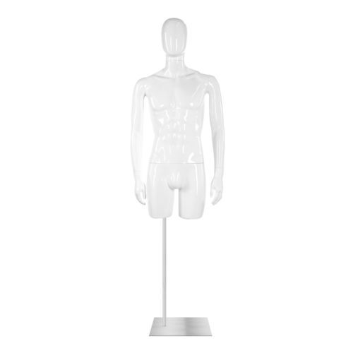 Mann-Büste - COSMT11TOM_WH+HG - Best Mannequins BV - abstrakt / Polystyrol / PVC