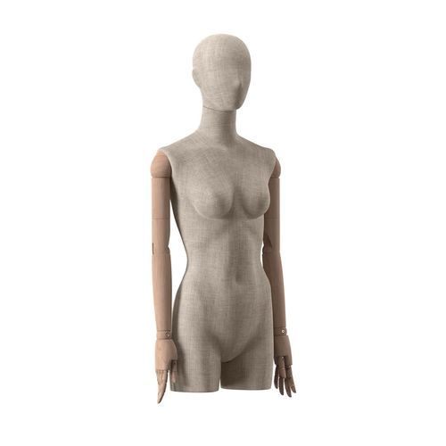 Frau-Schneiderpuppe - MAFB21H91_BERW - Best Mannequins BV - Vintage / Polyurethanschaum / Holz