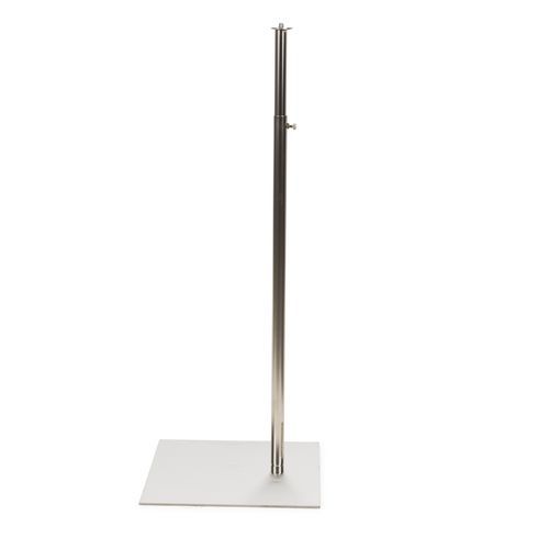 Industriedesign-Säulenfuß - TF-1207_S - Best Mannequins BV - minimalistisches Design / gebürsteter Edelstahl