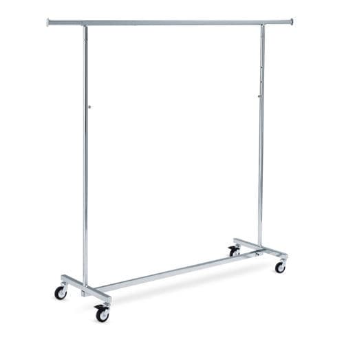 Moderner Kleiderständer - TF-524Q1C-80 - Best Mannequins BV - Stahl / Chrom / mit Rollen