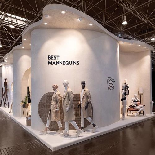 Sportliche Schaufensterpuppe - In Shape - Best Mannequins BV - Metall / nach Maß / Farbe anpassbar