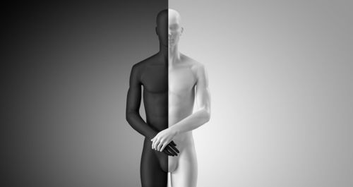 Modebüste - Omnia - Best Mannequins BV - Harz / Metall / pulverbeschichteter Stahl