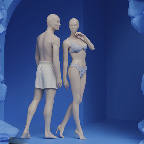 Frau-Schaufensterpuppe - IMAGINE - Best Mannequins BV - realistisch / Harz / Bio-Komposit