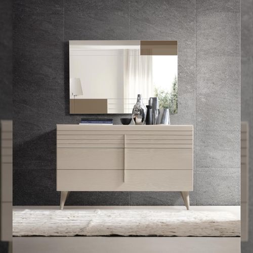 Kommode mit hohen Beinen - VERSILIA - benedetti MOBILI - modern / Holz / rechteckig