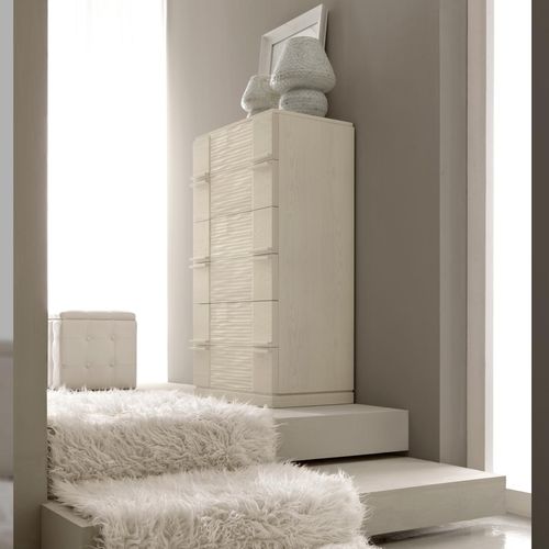 Moderner Chiffonnier - TUAREG ONDA - benedetti MOBILI - Holz / beige